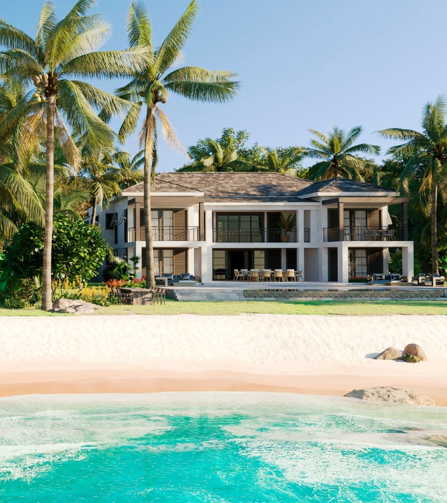 Premium Ocean Villa by the Caribbean Sea