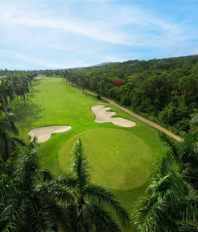 Half Moon Golf Course Aerial View